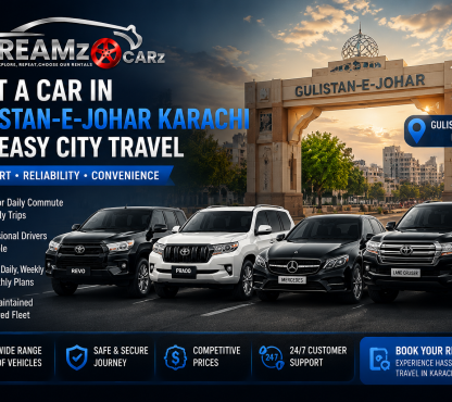 Monthly Car Rental Services in Clifton Karachi