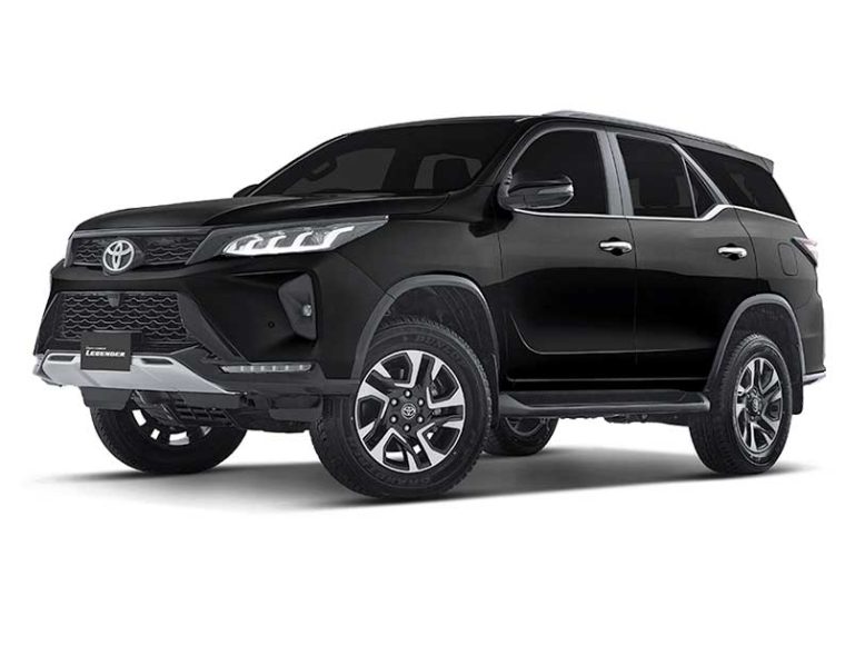 Rent the premium Toyota Fortuner Legender from Dreamz Carz for a luxury SUV experience. Book today! Call Now